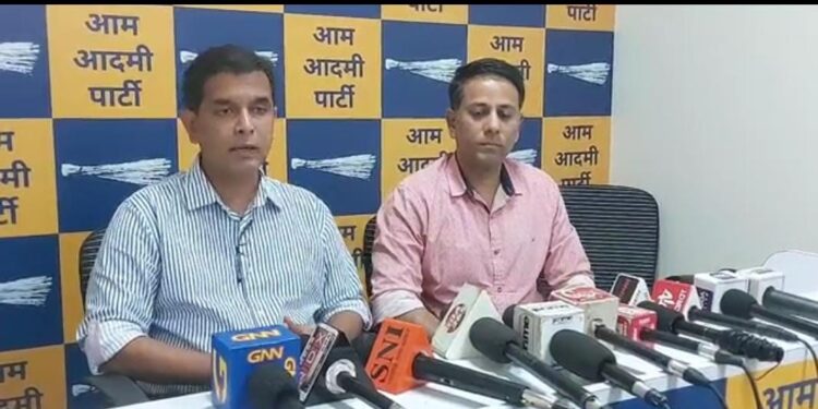 Ritesh chodankar, Aam Aadmi Party Leader held a press conference, Discuss many important things