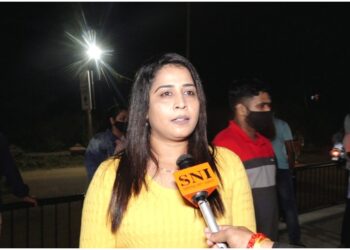 BJP Leader Cheryl Lobo Says, Football Runs In the blood of the youth Installation of Ronaldo’s Statue Will Inspire Them