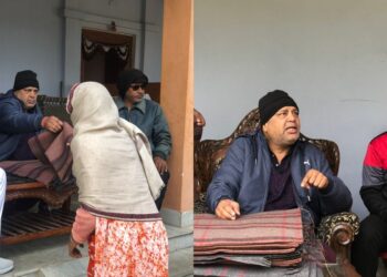 shri-barfani-dada-ji-and-social-worker-ram-kumar-pal-became-the-messiah-of-saints-and-the-needy-in-this-cold-season-distributed-blankets-among-the-people